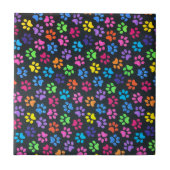 Kleurrijke poten tegeltje (Voorkant)