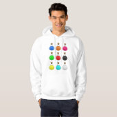 Kleurrijke Potions Mannen Hoodie (Voorkant volledig)