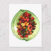 Kleurrijke potpourri: een geur-stationair display briefkaart (Voorkant)