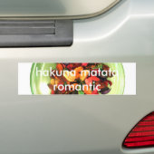 Kleurrijke potpourri: een geur-stationair display bumpersticker (Op auto)