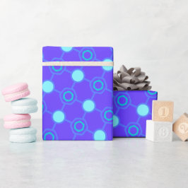 Kleurrijke Premium geometrische liefde verjaardags Cadeaupapier