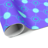 Kleurrijke Premium geometrische liefde verjaardags Cadeaupapier (Rol Hoek)