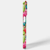 Kleurrijke Preppy Cactus Floral gepersonaliseerde  Case-Mate iPhone Case (Achterkant / Rechts)