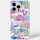 Kleurrijke Preppy Country Floral gepersonaliseerde Case-Mate iPhone Case (Achterkant)