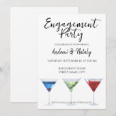 Kleurrijke pret drankjes kaart (Voorkant / Achterkant)