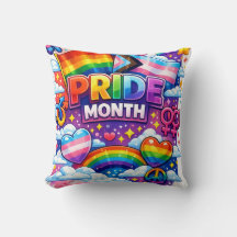 Kleurrijke Pride Month Regenboog en Eenhoring Kuns