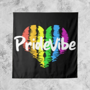 Kleurrijke PrideVibe Wandtapijt: Omarm je Regenboo Wandkleed