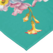 Kleurrijke  primroses Floral Spring Pattern Tafelkleed (Gekanteld)