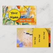  kleurrijke profielkaarten # 1029 Bedrijven Visitekaartje (Voorkant / Achterkant)