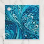 Kleurrijke Psychedelia Airbrush Art Gift Labels (Voorkant)