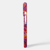 Kleurrijke Psychedelia Airbrush Art iPhone Case (Achterkant / Links)