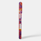 Kleurrijke Psychedelia Airbrush Art iPhone Case (Achterkant / Rechts)