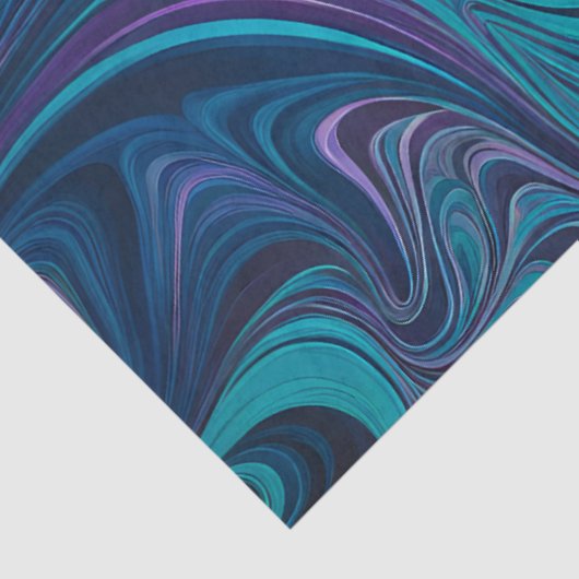 Kleurrijke Psychedelia Airbrush Art Weefselpapier Tissuepapier (Detail)