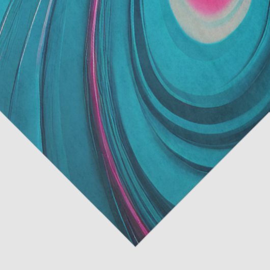 Kleurrijke Psychedelia Airbrush Art Weefselpapier Tissuepapier (Detail)