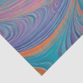 Kleurrijke Psychedelia Airbrush Art Weefselpapier Tissuepapier (Detail)