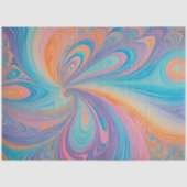 Kleurrijke Psychedelia Airbrush Art Weefselpapier Tissuepapier (Voorkant)