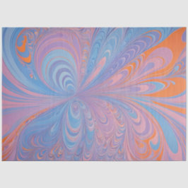 Kleurrijke Psychedelia Airbrush Art Weefselpapier Tissuepapier