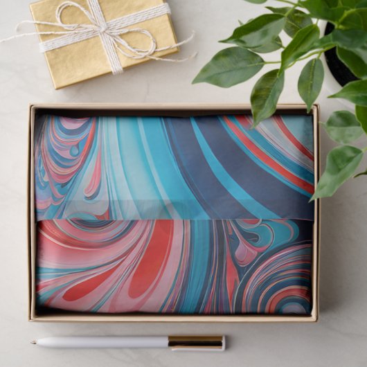 Kleurrijke Psychedelia Airbrush Art Weefselpapier Tissuepapier (Geschenk)