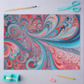 Kleurrijke Psychedelia Airbrush Art Weefselpapier Tissuepapier (Craft)