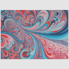 Kleurrijke Psychedelia Airbrush Art Weefselpapier Tissuepapier