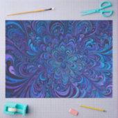 Kleurrijke Psychedelia Airbrush Art Weefselpapier Tissuepapier (Craft)