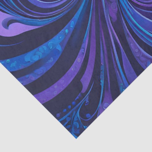 Kleurrijke Psychedelia Airbrush Art Weefselpapier Tissuepapier (Detail)