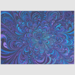 Kleurrijke Psychedelia Airbrush Art Weefselpapier Tissuepapier