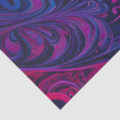 Kleurrijke Psychedelia Airbrush Art Weefselpapier Tissuepapier (Detail)