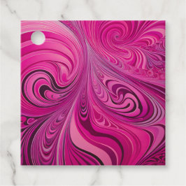 Kleurrijke Psychedelia Airbrush Kunst Cadeautags Bedankjes Labels
