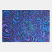 Kleurrijke Psychedelia Art Wrapping Paper Sheets (Voorkant)
