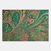 Kleurrijke Psychedelia Art Wrapping Paper Sheets (Voorkant)