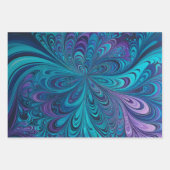 Kleurrijke Psychedelia Art Wrapping Paper Sheets (Voorkant 2)