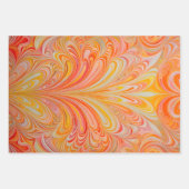 Kleurrijke Psychedelia Art Wrapping Paper Sheets (Voorkant 3)