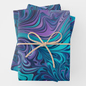 Kleurrijke Psychedelia Art Wrapping Paper Sheets