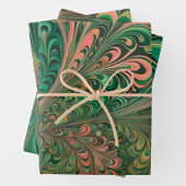Kleurrijke Psychedelia Art Wrapping Paper Sheets