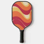 Kleurrijke Psychedelic "Cool Dad" Foto Pickleball Paddle (Achterkant)