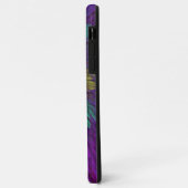 Kleurrijke Psychedelische Bloem Abstracte Fractale Case-Mate iPhone Case (Achterkant/links)
