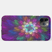 Kleurrijke Psychedelische Bloem Abstracte Fractale Case-Mate iPhone Case (Achterkant (horizontaal))