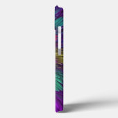 Kleurrijke Psychedelische Bloem Abstracte Fractale Case-Mate iPhone Case (Achterkant / Links)