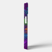 Kleurrijke Psychedelische Bloem Abstracte Fractale Case-Mate iPhone Case (Achterkant / Rechts)