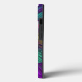 Kleurrijke psychedelische bloem abstracte fractale Case-Mate iPhone case (Achterkant / Links)