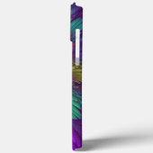 Kleurrijke psychedelische bloem abstracte fractale Case-Mate iPhone case (Achterkant / Links)