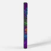 Kleurrijke Psychedelische Bloem Abstracte Fractale Case-Mate iPhone Case (Achterkant / Rechts)