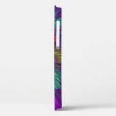 Kleurrijke Psychedelische Bloem Abstracte Fractale Case-Mate iPhone Case (Achterkant / Links)
