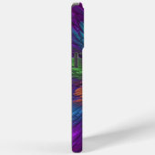 Kleurrijke psychedelische bloem abstracte fractale Case-Mate iPhone case (Achterkant / Rechts)