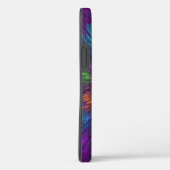 Kleurrijke psychedelische bloem abstracte fractale Case-Mate iPhone case (Achterkant / Rechts)
