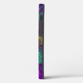 Kleurrijke Psychedelische Bloem Abstracte Fractale Case-Mate iPhone Case (Achterkant / Links)