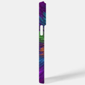 Kleurrijke psychedelische bloem abstracte fractale Case-Mate iPhone case (Achterkant / Rechts)