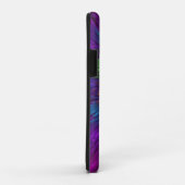 Kleurrijke psychedelische bloem abstracte fractale Case-Mate iPhone case (Achterkant/rechts)