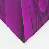 Kleurrijke psychedelische bloem abstracte fractale fleece deken (Hoek)
